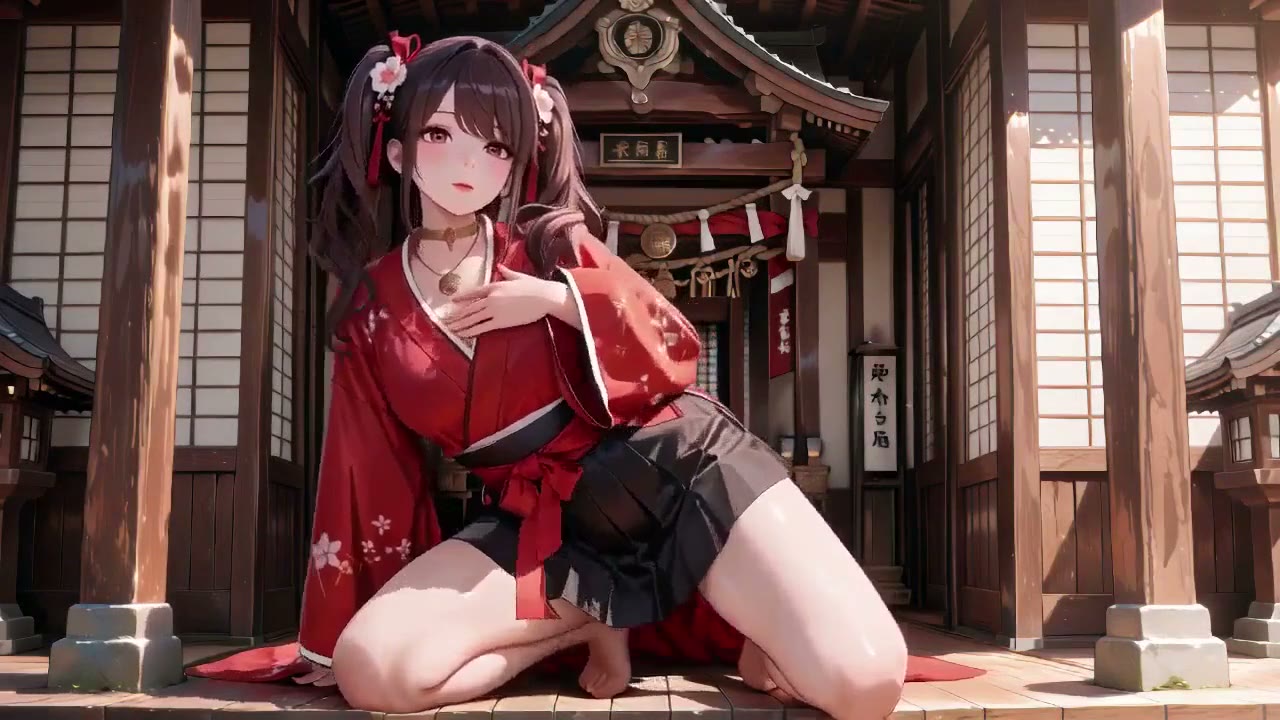 神社での禁断の初対面